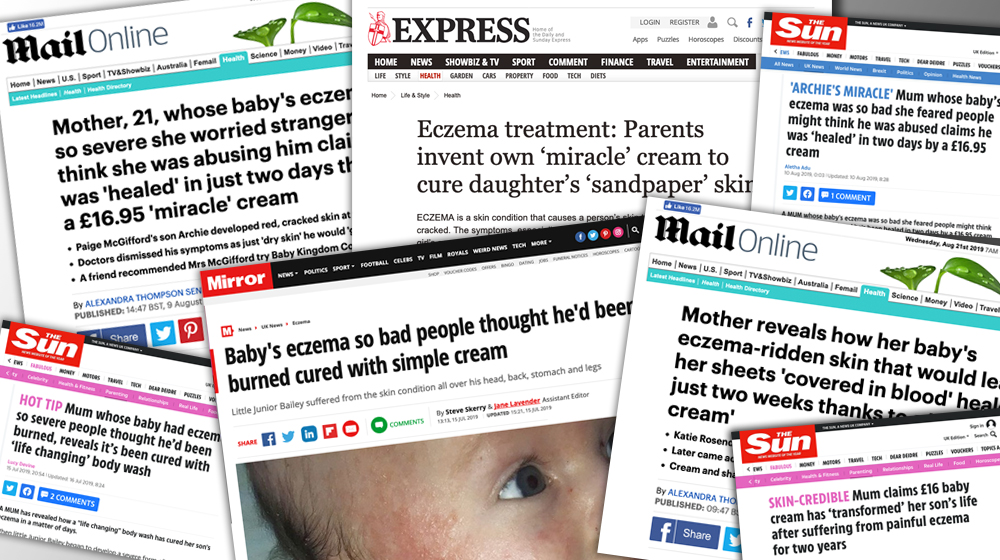 Here's some of the headlines SCS has captured for its client Baby Kingdom Collection.