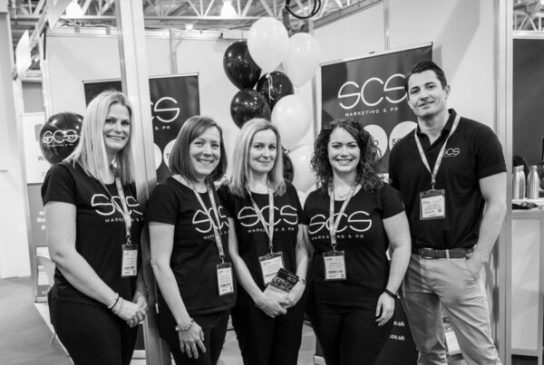 The SCS team at Marketing Week Live.